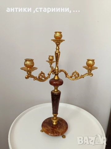 старинен италиански свещник НОВО!, снимка 1