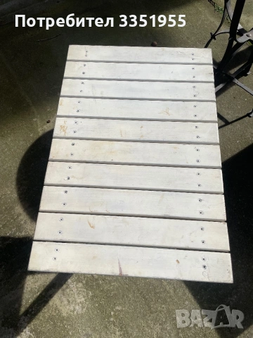 Сгъваеми дървени помощни маси и плотове, снимка 10 - Маси - 53601516