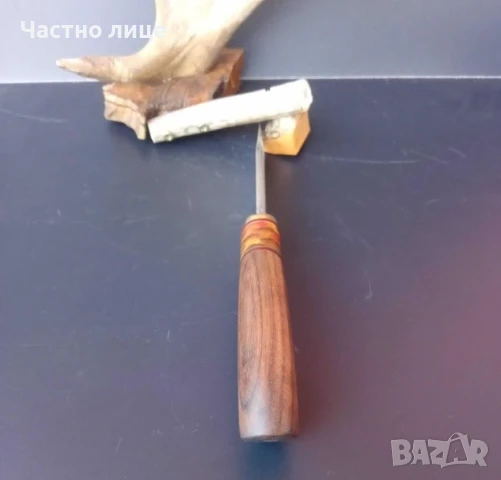 Нож ръчна изработка стомана  U10, снимка 4 - Ножове - 51386037