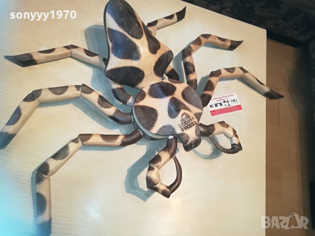 дървен паяк/рак/звяр с 6 крака 70см 1304211207, снимка 4 - Антикварни и старинни предмети - 32529522