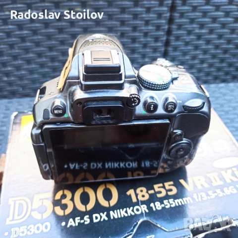 Фотоапарат Nikon D5300, снимка 3 - Фотоапарати - 51838637