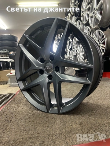 Джанти 18 Цола 5х112 Audi A4 A5 A6 Q5, снимка 5 - Гуми и джанти - 53428798
