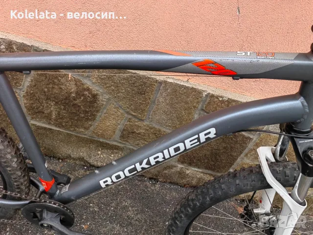 27.5 Rockrider ST120 L размер планински алуминиев велосипед, снимка 6 - Велосипеди - 48272392