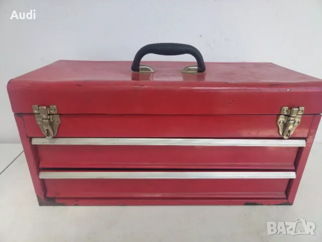Кутия за инструменти с 2 чекмеджета. За съхранение на инструменти. Горен отваряем капак, оборудвана , снимка 13 - Куфари с инструменти - 50114171