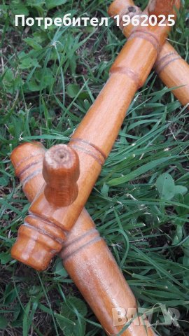 Старинна Дървена Закачалка за стена, снимка 8 - Антикварни и старинни предмети - 37010534