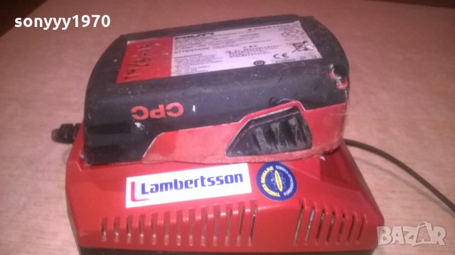 HILTI LI-ION CHARGER+HILTI LI-ION BATTERY-ВНОС ШВЕИЦАРИЯ, снимка 2 - Винтоверти - 26599872