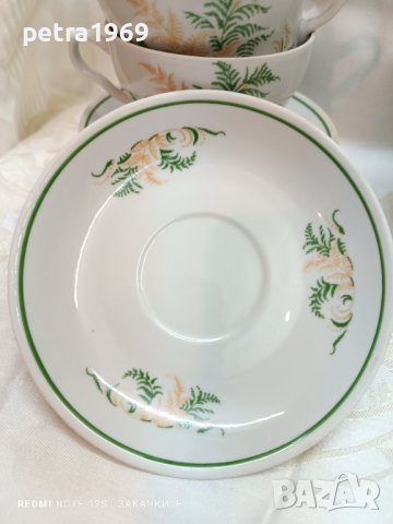 Руски порцеланов сервиз за чай, снимка 4 - Сервизи - 44113052