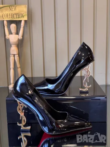 обувки на ток ysl saint laurent versace, снимка 4 - Дамски ежедневни обувки - 50422730