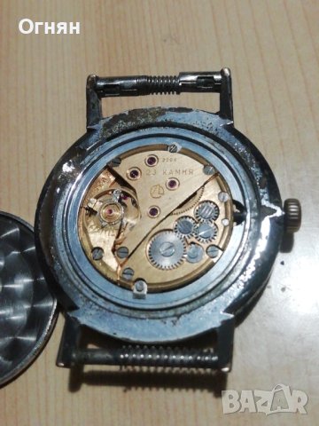 Колекционерски, Руски механичен часовник ЛУЧ, снимка 4 - Антикварни и старинни предмети - 42950530