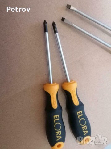 ELORA QUATROLIT - Made in Germany - 4 броя PROFI / ЧИСТО НОВИ ВИСОКОКАЧЕСТВЕННИ Отверки !! GERMANY !, снимка 3 - Отвертки - 33326486