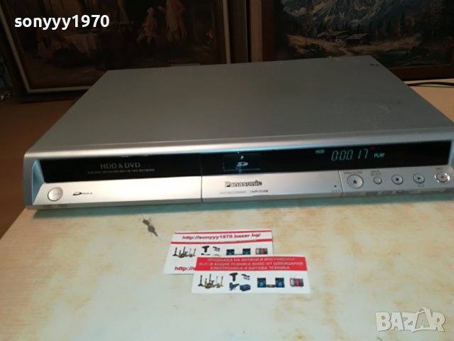 PANASONIC DMR-EH56EG-S HDD/DVD RECORDER 1208221844, снимка 9 - Плейъри, домашно кино, прожектори - 37675662