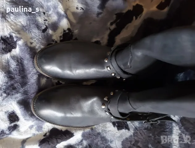 Два броя / Маркови ботуши естествена кожа "Enzo Argiolini" и "DKODE" , снимка 15 - Дамски ботуши - 27306035