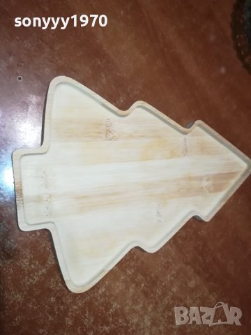 коледна елха дъска поднос чиния 30х20см 2312231353, снимка 8 - Антикварни и старинни предмети - 43524764