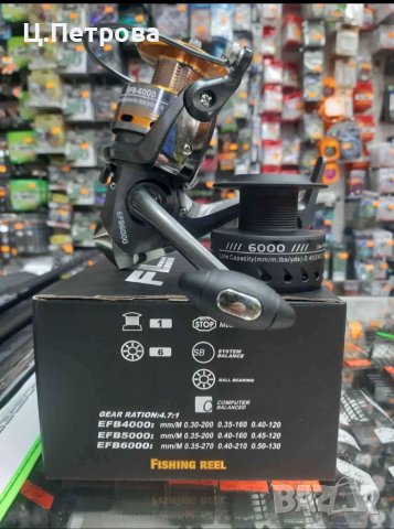 Фидер комплект Diamant Progress 3.90м 150гр + макара FL EFB 6000, снимка 3 - Въдици - 40295895