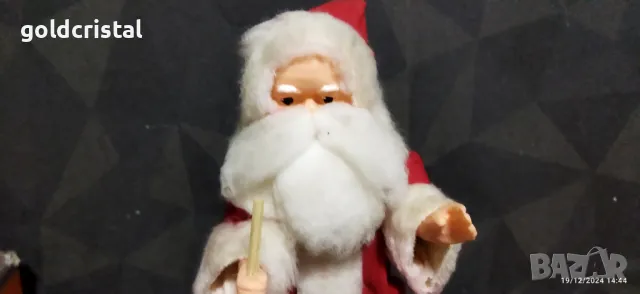 Стара кукла дядо мраз за под елхата , снимка 6 - Антикварни и старинни предмети - 38968961