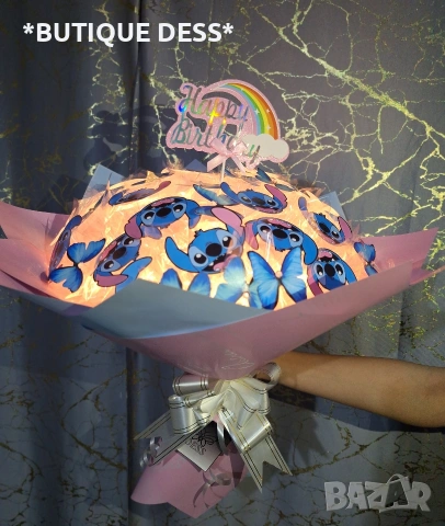 Светещи ръчно изработени букети ✨️"DESS"✨️, снимка 3 - Подаръци за рожден ден - 53192104