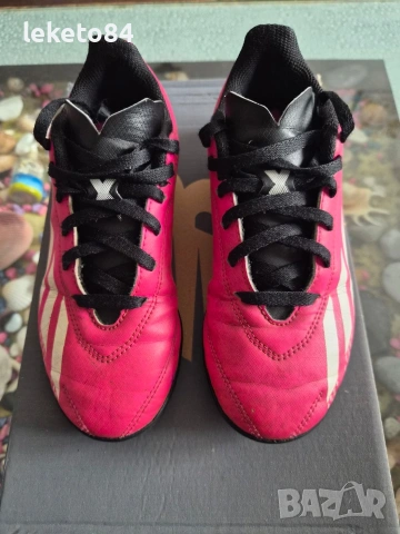 Детски Стоножки Adidas X Speedportal Pink – 33 номер (Перфектни), снимка 2 - Футбол - 53584879