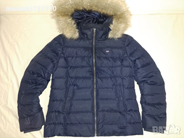 Tommy Hilfiger Womens Hooded Down Jacket  (L) 2 броя дамско пухено яке (пухенка) , снимка 6 - Якета - 52070074