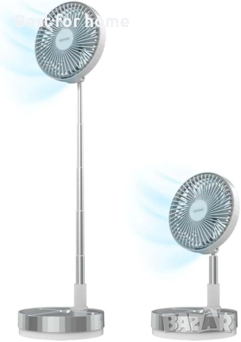 Cecotec Преносим телескопичен вентилатор с дистанционно управление, снимка 3 - Вентилатори - 51847588