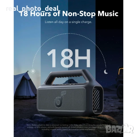Безжична колона ANKER SOUNDCORE Boom 2 SE - чисто нова, снимка 3 - Bluetooth тонколони - 50531224