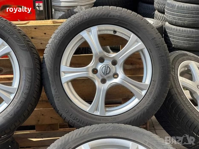 5х114.3 Джанти 17 Цола Nissan Dacia Renault 5x114.3 Нисан Дачия Рено ЕТ 40 J 6.5 Централен отвор 66., снимка 3 - Аксесоари и консумативи - 51716472