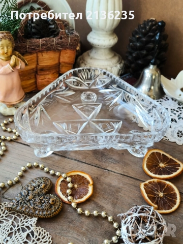 Кристална кипа, снимка 8 - Сервизи - 52632598