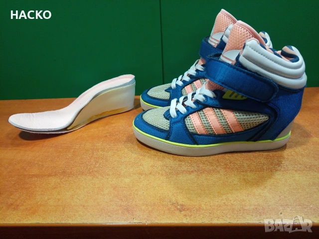 ADIDAS Amberlight на Платформа Номер 37 1/3 Стелка 23 см. 100% Оригинални Внос от Англия, снимка 7 - Маратонки - 53036086