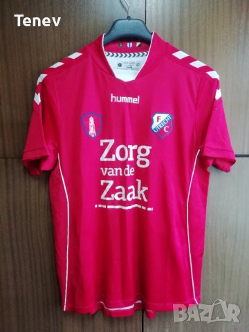 FC Utrecht Hummel оригинална тениска фланелка Утрехт размер L , снимка 1 - Тениски - 43436986