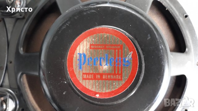 Peerless Баси 12" среди и високочестотни и филтри, снимка 7 - Тонколони - 28734313