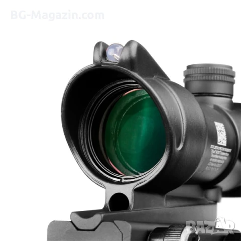Тактически оптически прицел 4X32 мерник бързомер за въздушна пушка еърсофт оръжие фибро влакно, снимка 14 - Оборудване и аксесоари за оръжия - 51051083