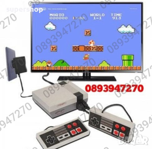 Ретро Гейминг TV Конзола Телевизионна видео игра Nintendo 620 игри, снимка 4 - Други игри и конзоли - 39254639