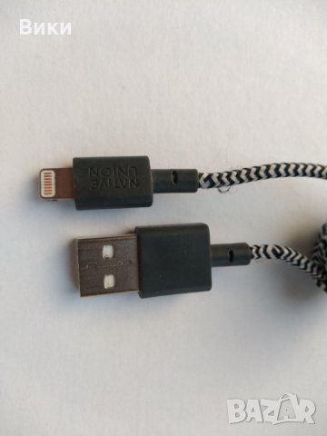 Native Union Key Lightning Cable - здрав плетен кабел за Apple устройства , снимка 1 - Аксесоари за Apple - 32487041
