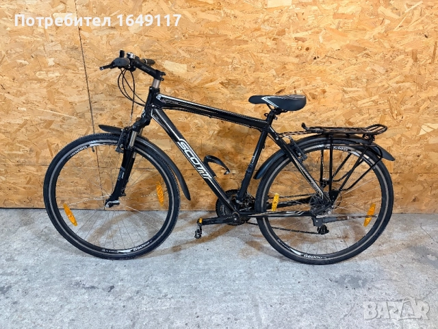 28цола SCOT Sportster алуминиев градски велосипед колело[3х8ck-Shimano], снимка 12 - Велосипеди - 52653601