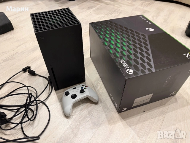 XBOX Series X + слушалки Microsoft, снимка 5 - Xbox конзоли - 53136469