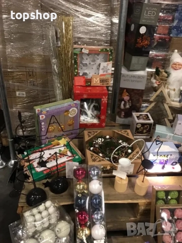 Палети с ЧИСТО НОВА НОВОГОДИШНА СТОКА! Продават се само на ЕДРО!, снимка 9 - Други стоки за дома - 51915065