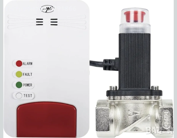 PNI Safe House Smart Gas 300 WiFi Комплект електромагнитен клапан и интелигентен сензор за газ Tuya , снимка 7 - Обзавеждане за заведение - 52297623