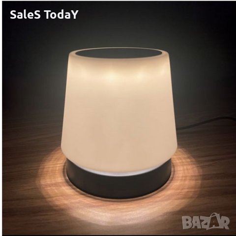 Сгъваема лампа, USB, настолна лампа, с регулиране на височината, 11,5 до 29,5 см, снимка 2 - Настолни лампи - 44010473