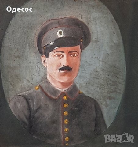 Картина на художника Стефан Егаров от 1918 г, снимка 5 - Антикварни и старинни предмети - 42939958