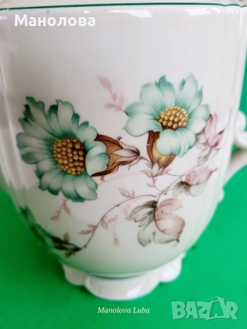 Порцеланов чайник Schlottenhof Arzberg Bavaria., снимка 3 - Други ценни предмети - 52729923