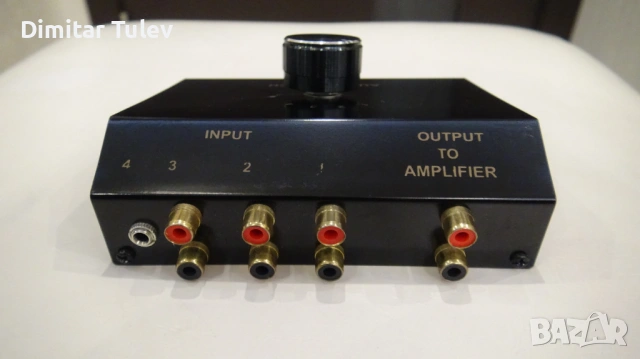 Смесител за декове 4 входа и един изход AUDIO SWITCH, снимка 4 - Декове - 53012150