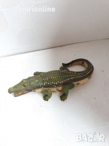 Декоративна статуетка крокодил , снимка 5 - Декорация за дома - 29008838