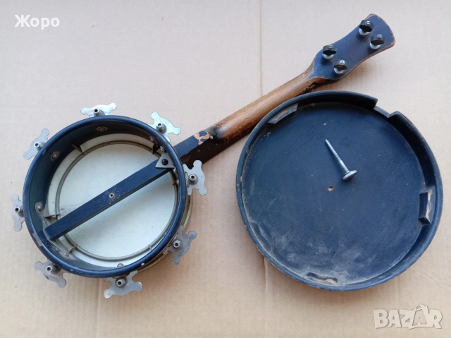 старинно банджо укулеле малка китара, снимка 6 - Антикварни и старинни предмети - 52353474