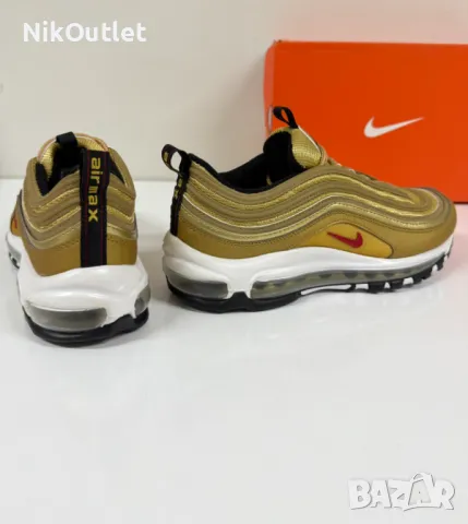 Nike Air Max 97 Gold, снимка 4 - Маратонки - 48451175