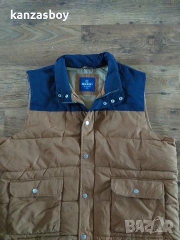 old navy - страхотен мъжки елек КАТО НОВ 2ХЛ, снимка 2 - Якета - 43792997