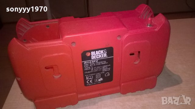 black & decker строително радио-внос швеицария, снимка 7 - Радиокасетофони, транзистори - 26438591