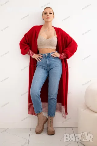 Дамска жилетка с джобове, 11цвята , снимка 14 - Жилетки - 47608998