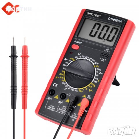 Digital Multimeter QHTITEC DT9205 мултиметър мултимер мултицет мултитестер, снимка 2 - Други - 37096158