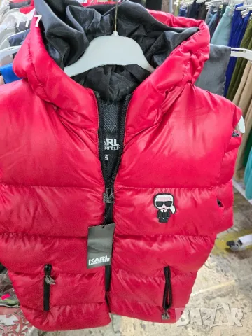 детски елеци karl lagerfeld, снимка 2 - Детски якета и елеци - 48363736