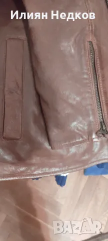 Кожено яке Pepe Jeans, снимка 7 - Якета - 47972598