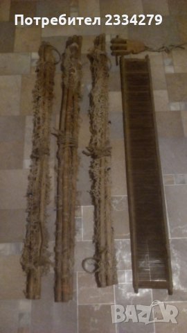 Автентични нитенки ,,НИТИ" за тъкане на дървен стан.., снимка 2 - Антикварни и старинни предмети - 29011554